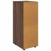 vidaXL Storage Cabinet Brown Oak 40 x 48 x 105 cm Engineered Wood