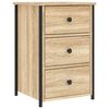 vidaXL Bedside Cabinets 2 pcs Sonoma Oak 40x36x60 cm Engineered Wood