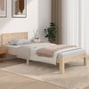 vidaXL Bed Frame without Mattress 90x190cm Single