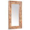 vidaXL Decorative Mirror Teak 120x60 cm Rectangular