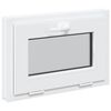 vidaXL Basement Window RISOR 60x40 cm Tilt 3 Glazing White