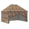 vidaXL Pop-up Gazebo with 4 Sidewalls 3 x 4.5 m Forest Camouflage