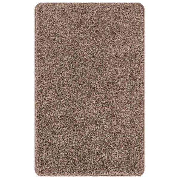 vidaXL Anti-slip Bath Mat Set 2 pcs Brown PP