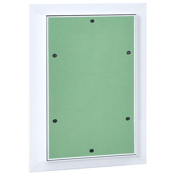 vidaXL Access Panel Green and Silver 25 x 35 cm