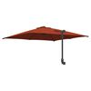 vidaXL Garden Parasol Terracotta 248.5 x 247.5 x 160 cm Fabric
