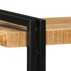 vidaXL Wall Shelf 110x33x45 cm Solid Rough Wood Mango