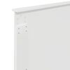 vidaXL Headboard with Headboard Gloss White 75 cm Engineered wood