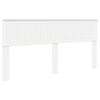 vidaXL Headboard White Engineered wood