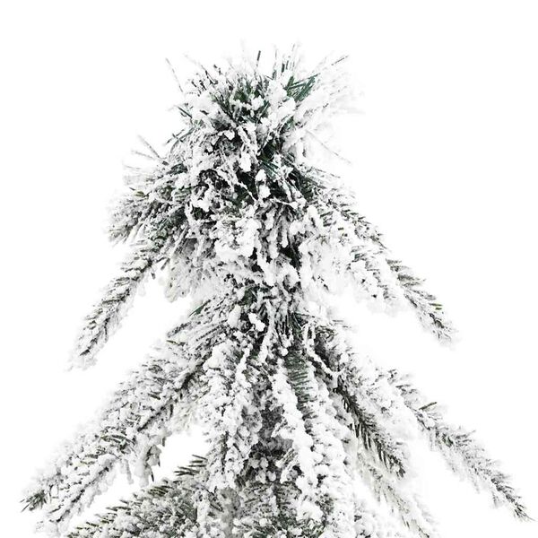 vidaXL Artificial Christmas Tree with Stand White 76 x 76 x 180 cm