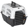 vidaXL Pet Carrier with Metal Door 55x36x35 cm Polypropylene