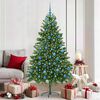 vidaXL Christmas Tree with 300 LEDs with Stand Green 180 cm PE