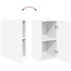 vidaXL TV Cabinet Set 4 pcs White Engineered Wood