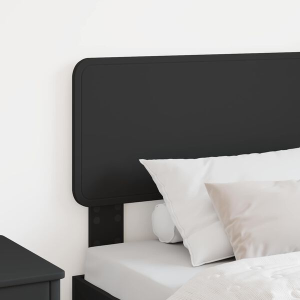 vidaXL Headboard with Headboard Black Oak 75 cm Engineered wood