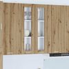vidaXL Hanging Cabinet Artisan Oak 60 x 31 x 100 cm Engineered Wood