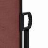 vidaXL Retractable Side Awning Brown 200x300 cm
