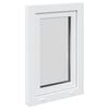 vidaXL Basement Window "RISOR" 50x75 cm Tilt&Turn DIN Right White
