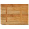 vidaXL Table Top Live Edge 70x60x3.8 cm Solid Wood Mango