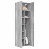vidaXL Storage Cabinet Grey Sonoma 70x42.5x225 cm Engineered Wood