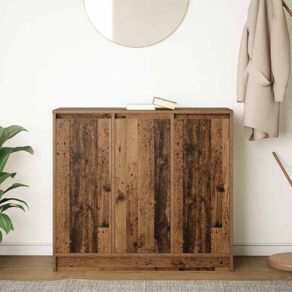 vidaXL Sideboard Old Wood 85x34x76 cm Engineered Wood