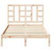 vidaXL Bed Frame without Mattress 120x200 cm Solid Wood