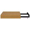 vidaXL Wall Shelf 4 pcs Beige 23 x 23.5 x 4 cm Engineered Wood