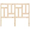 vidaXL Bed Headboard 205.5x4x100 cm Solid Wood Pine
