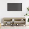 vidaXL TV Cabinet Sonoma Oak 122x34x41 cm Engineered Wood