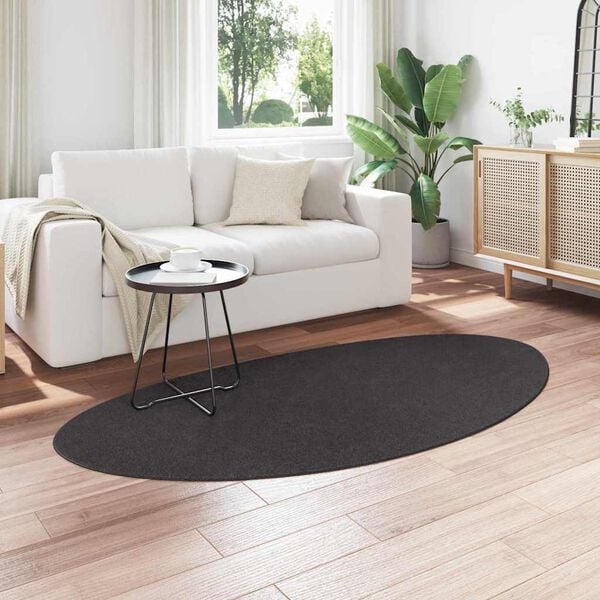 vidaXL Carpet Folding HUARTE Anthracite 100 x 200 cm Polyester