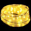 vidaXL Rope Light with 1200 LEDs Warm White 50 m PVC