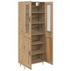 vidaXL Highboard Artisan Oak 69.5 x 34 x 90 cm Engineered Wood
