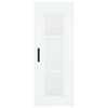vidaXL Highboard White 34.5x34x180 cm Engineered Wood