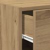 vidaXL Sideboard with Drawer Artisan Oak 30 x 42.5 x 93 cm