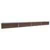 vidaXL Raised Bed | Brown | Galvanised steel | Large | Raised Bed | Rectangular