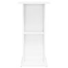 vidaXL Aquarium Stand High Gloss White 60.5x36x72.5 cm Engineered Wood