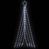 vidaXL LED Christmas Tree 339 LEDs Cold White 182 cm