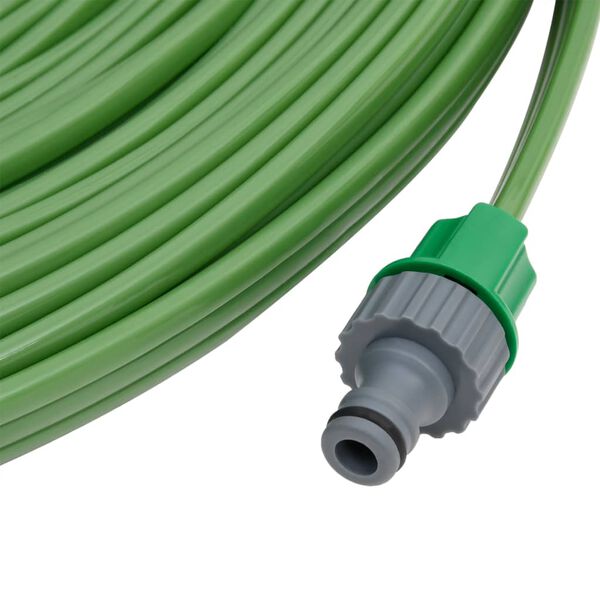 vidaXL 3-Tube Sprinkler Hose Green 22.5 m PVC