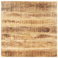 vidaXL Table Top Solid Mango Wood 15-16 mm 70x70 cm