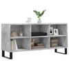 vidaXL TV Cabinet Concrete Grey 103.5x30x50 cm Engineered Wood