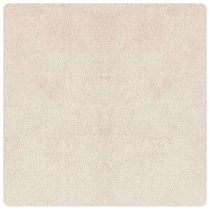 vidaXL Anti-slip Shaggy Rug Cream 120 x 120 cm PP