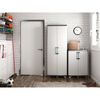 Keter Low Storage Cabinet Gear Black and Grey 97 cm