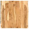 vidaXL Table Top Solid Acacia Wood 58x(50-60)x2,5 cm
