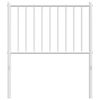 vidaXL Metal Replace Headboard White 80 cm