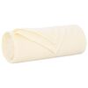 vidaXL Throw Blanket Cream 200 x 150 cm Fleece
