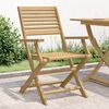 vidaXL Folding Garden Chairs 4 pcs 54.5x61.5x86.5 cm Solid Wood Acacia