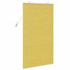 vidaXL Roller Blind with Curtains Manual Yellow 80 x 160 cm Bamboo