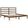 vidaXL Bed Frame without Mattress Honey Brown 200x200 cm Solid Wood Pine