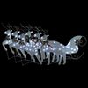 vidaXL Reindeer And Sleigh Christmas Decoration | Set of 6 | White | Mesh