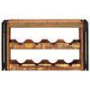 vidaXL Wine Rack Brown 80 x 45 x 33 cm Solid Reclaimed Wood