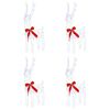 vidaXL Christmas Reindeer 4 pcs 360 LEDs Cold White