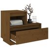 vidaXL Bedside Cabinets 2 pcs Honey Brown 60x34x51 cm Solid Wood Pine